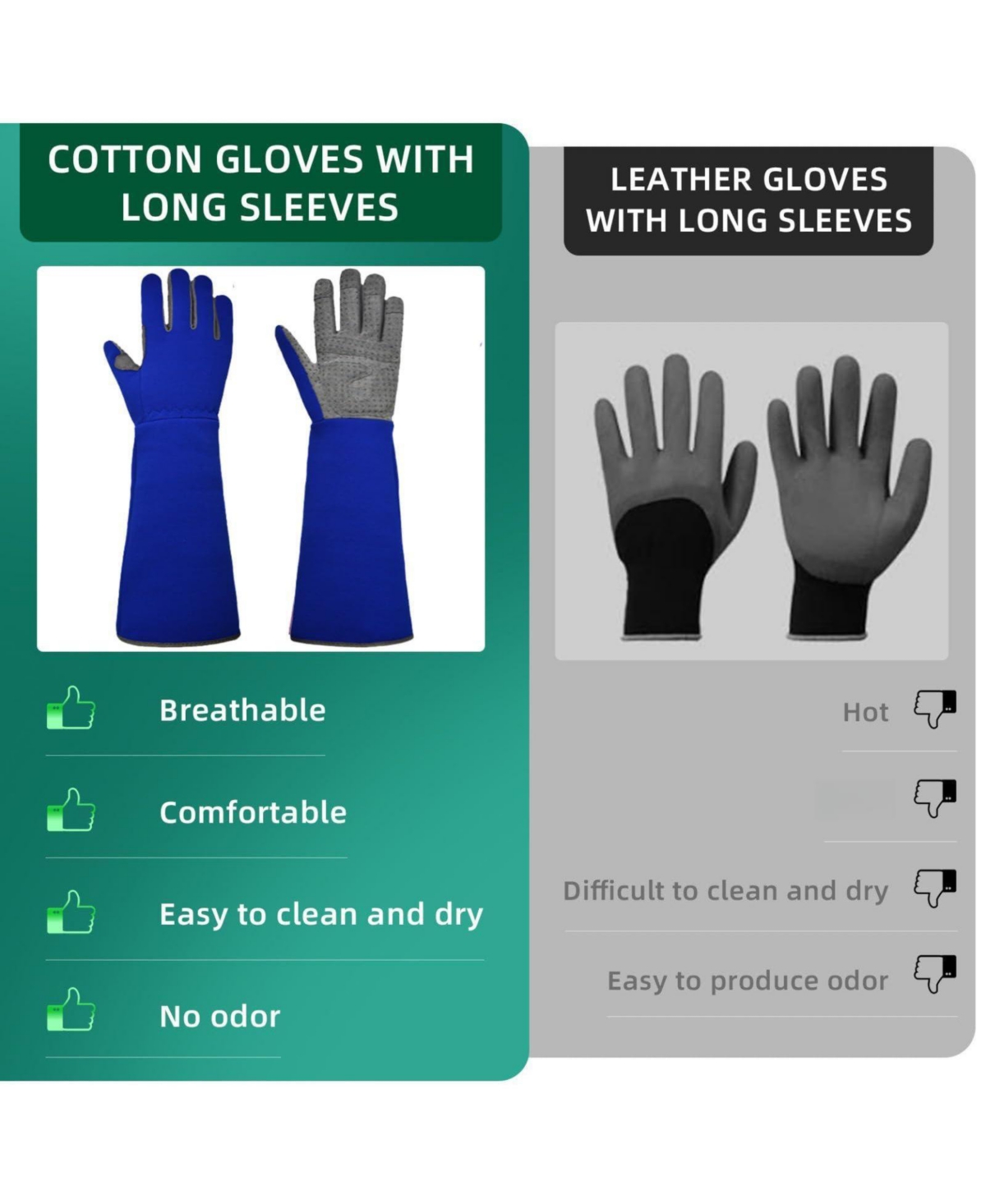 Xdovet 3-in-1 Gardening Farming Gloves Stab-proof Anti-slip Breathable