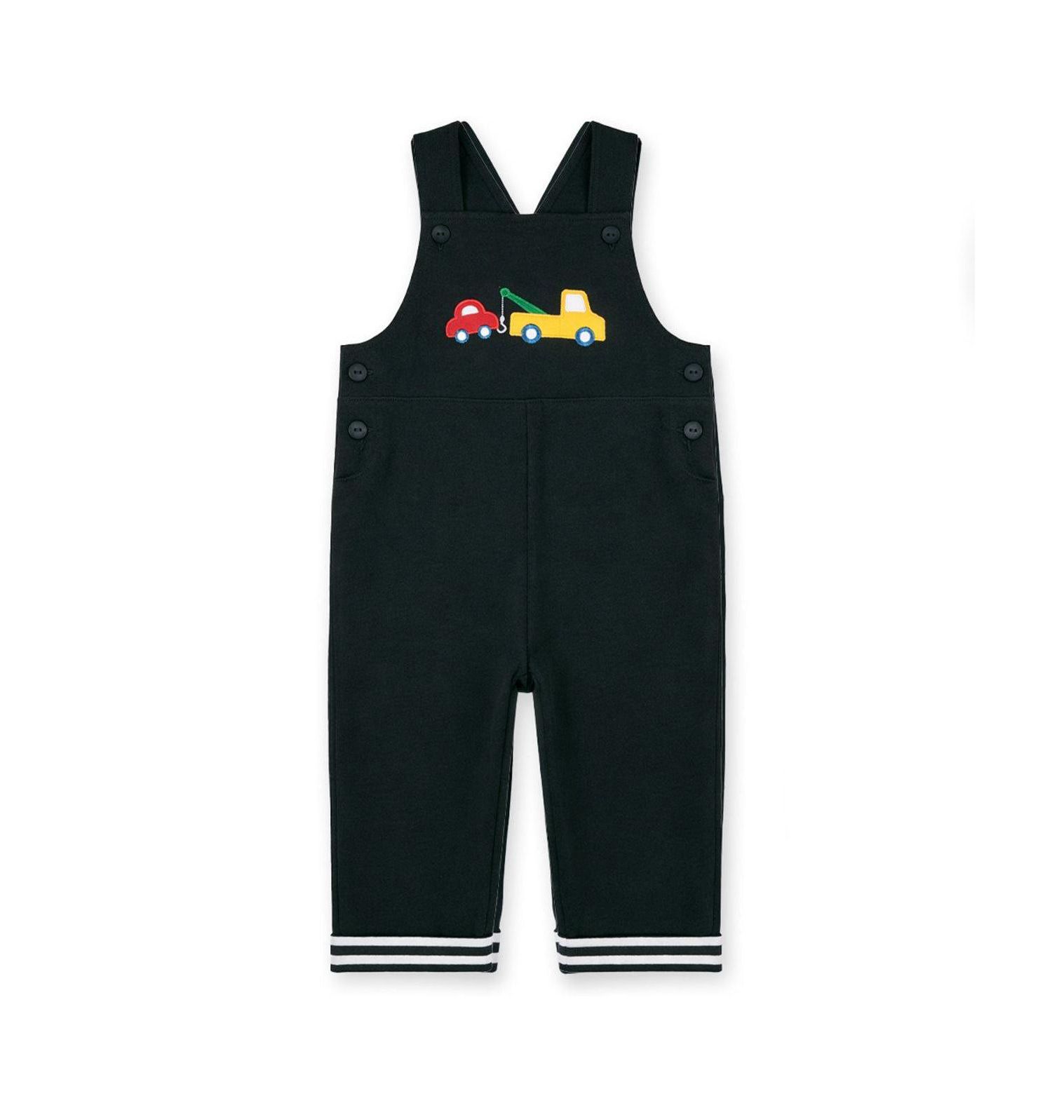 Baby Boy ( 6M to 24M ) French Terry Knit Longall With Tow Truck