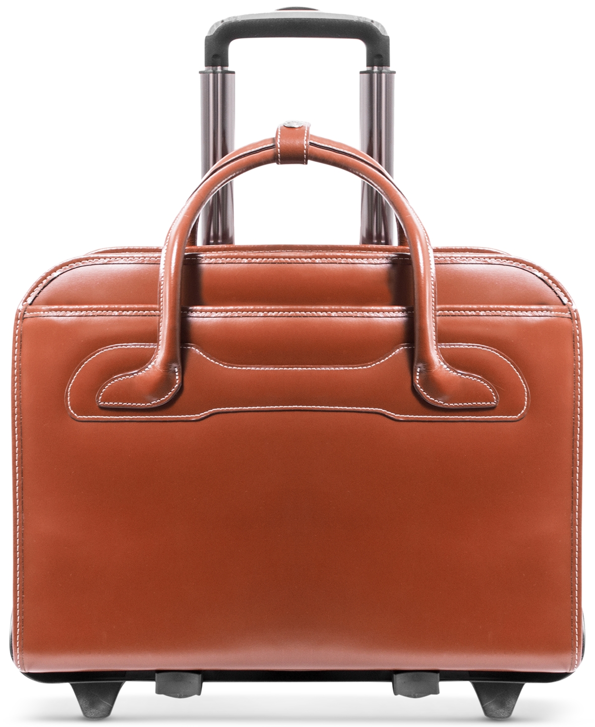 Willowbrook Detachable Wheeled Briefcase - Brown