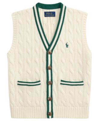 Boys' 2T-7 Relaxed Fit Sweater Vest