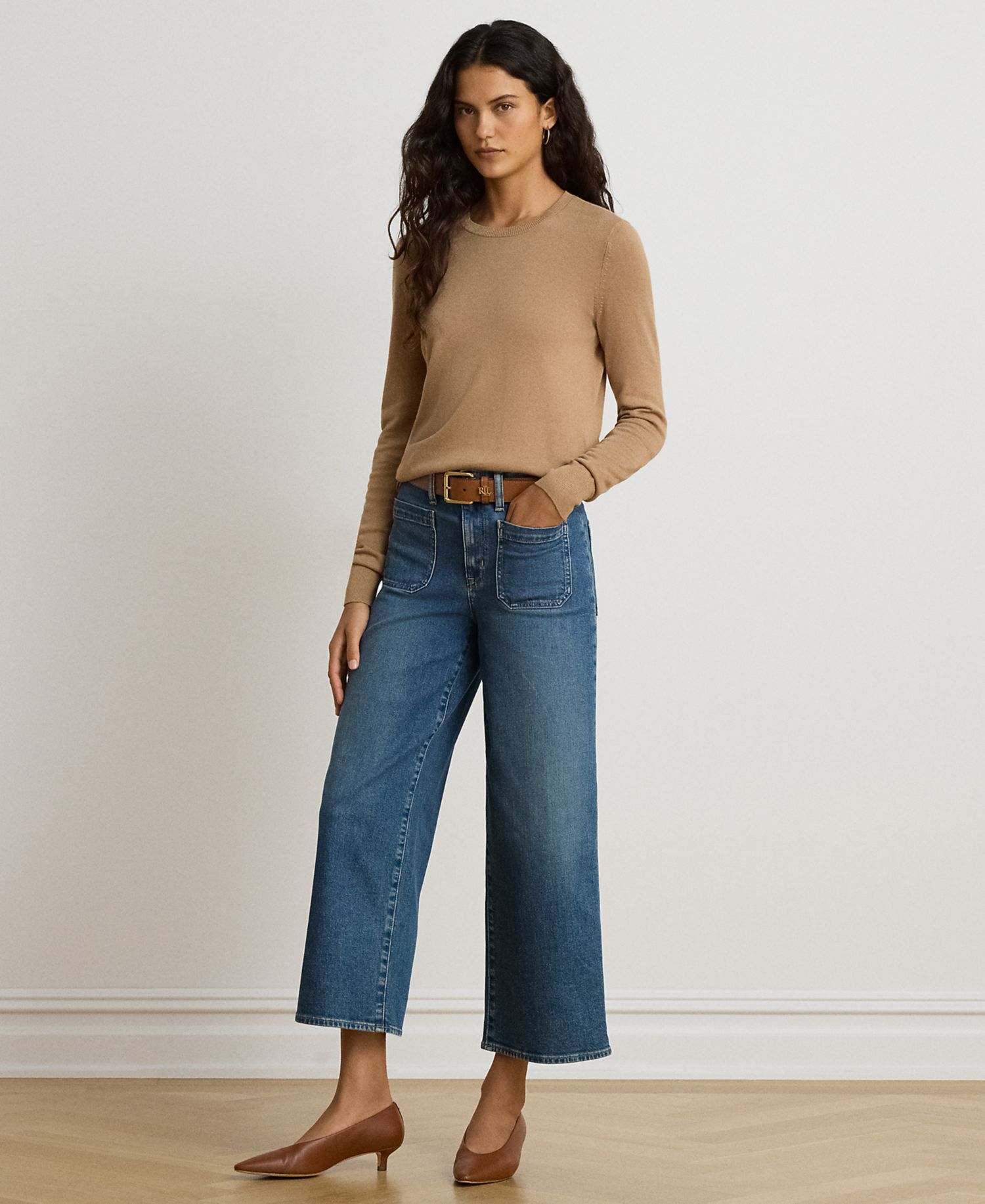 Women's Long-Sleeve Crewneck Sweater