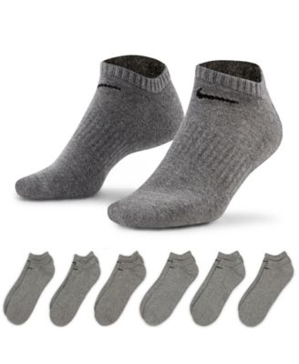 Unisex Everyday Cushioned Training No-Show Socks, 6-Pack