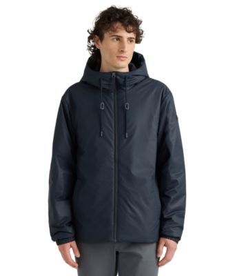 Men's Liam Zipper Front Hooded Rain Jacket