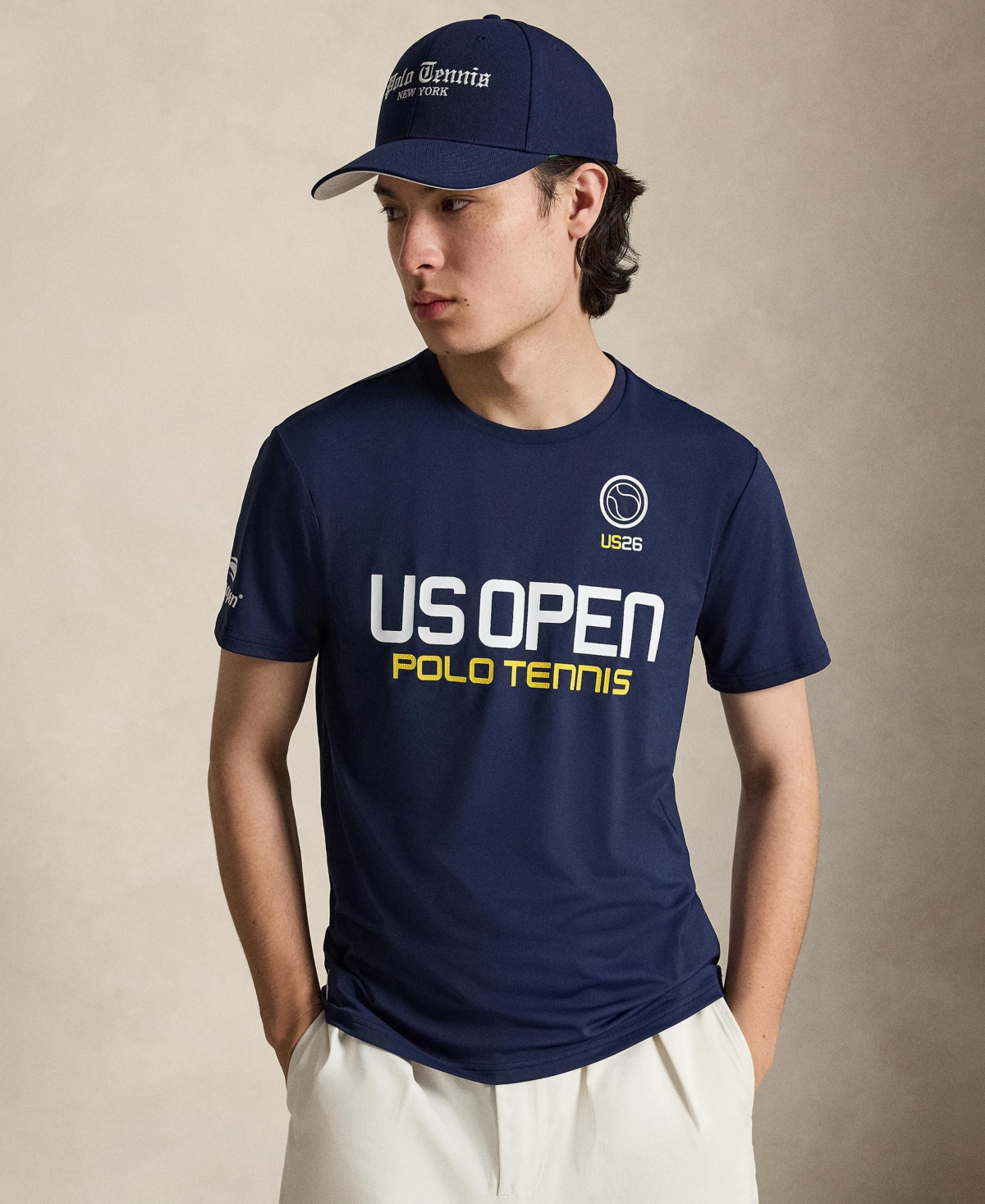 Polo Ralph Lauren Us Open Custom Slim-Fit Graphic T-Shirt