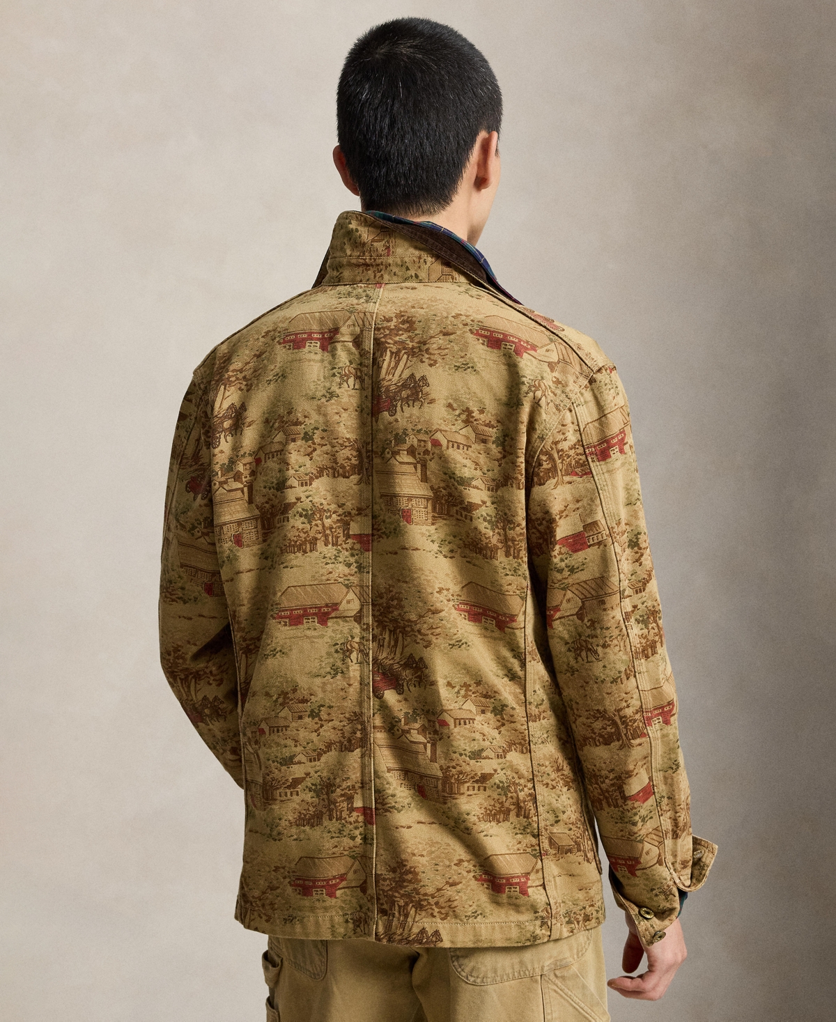 Polo Ralph Lauren Men's Printed Utility Jacket