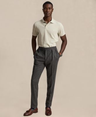 Polo Ralph Lauren Men's Cotton Custom Slim Fit Mesh Polo Shirt