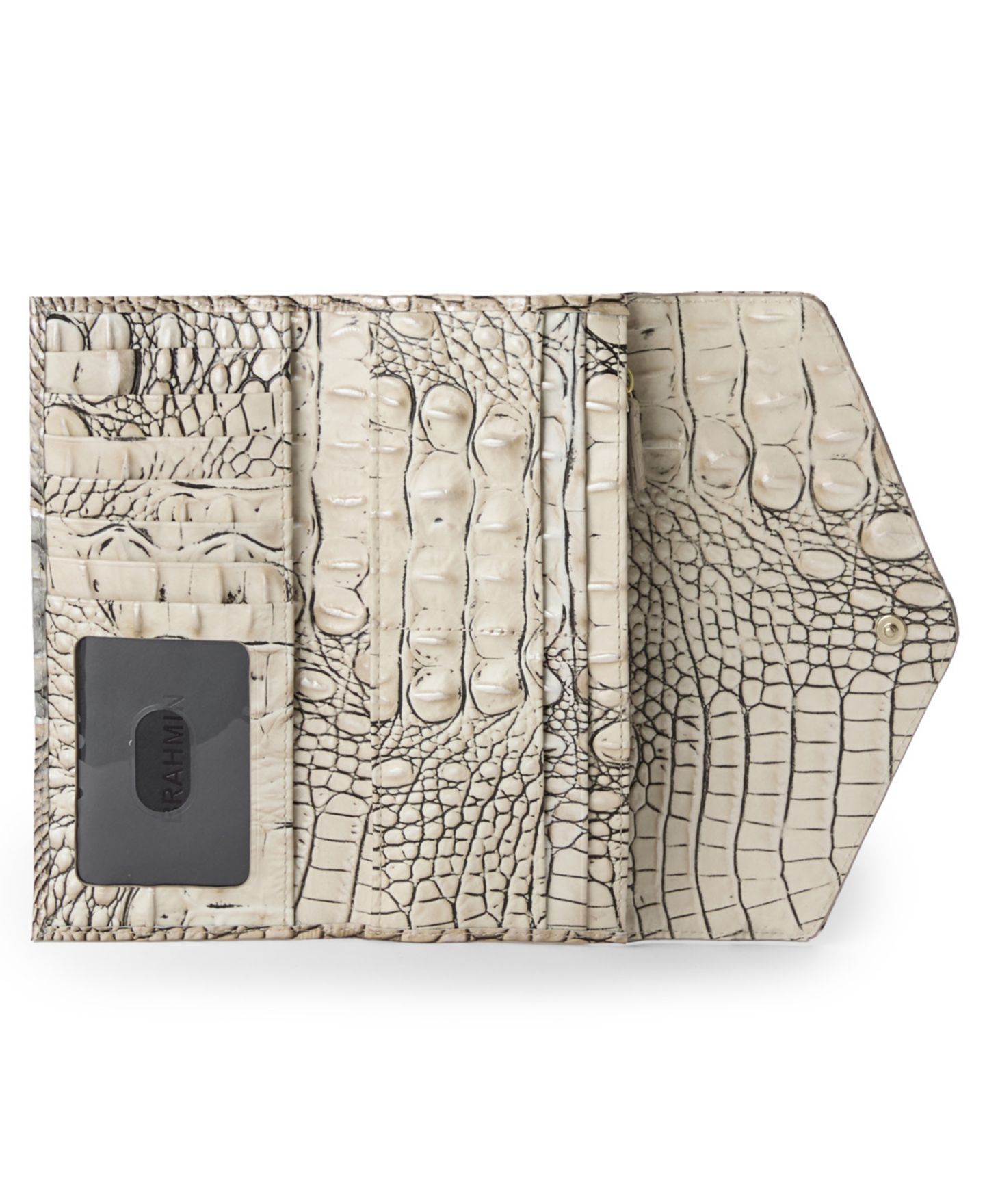 Женский кошелёк Brahmin Veronica Melbourne Ombre Fossilized Leather Wallet — фото 4