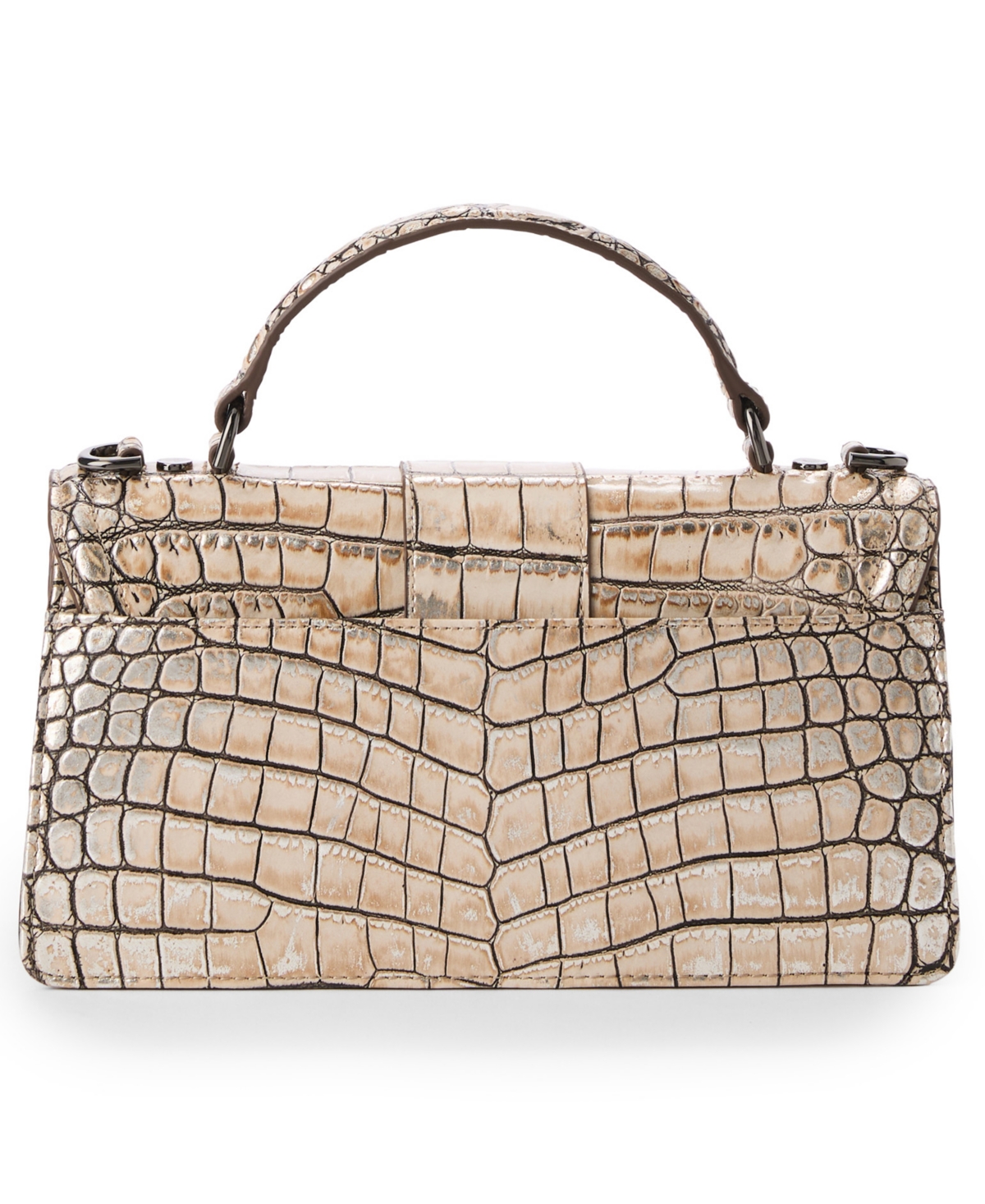 Brahmin Genie Shale Leather Small Crossbody Handbag