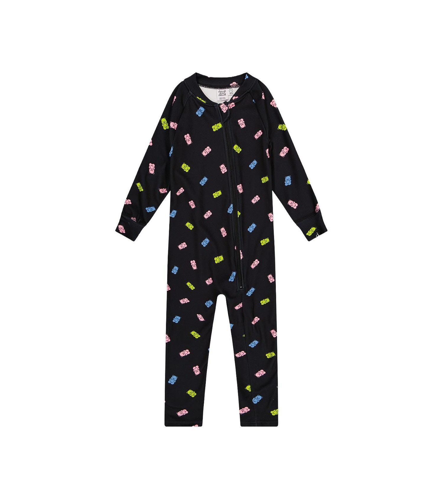 Baby Girls(6M-24M) One Piece Thermal Underwear Printed Gummy Bears