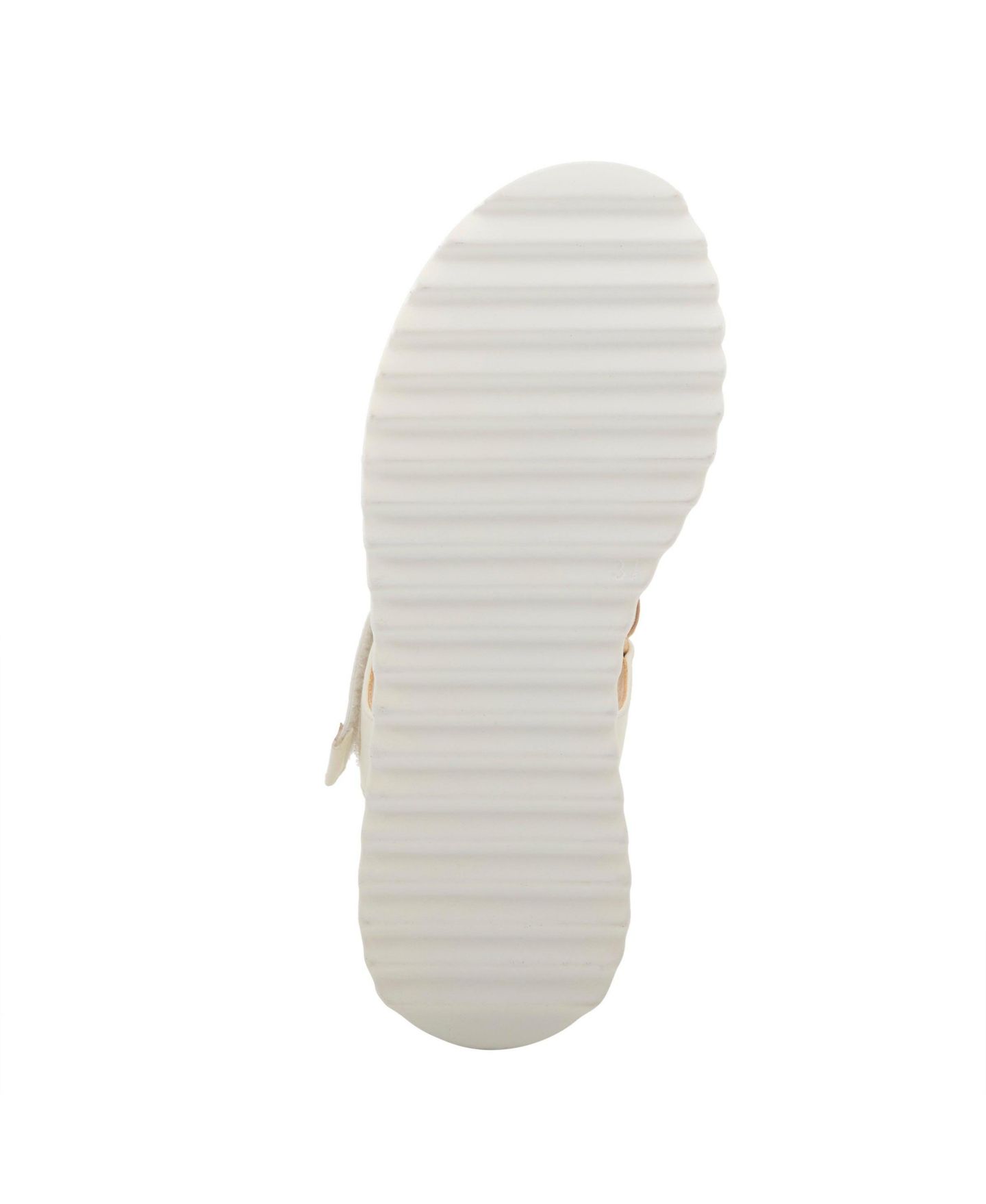 Женские сандалии Azura Coolbeans Hook and Loop Sandals - Zigzag Stitching, Adjustable D-Ring Closure, Cushioned Footbed, цвет: Бежевый разноцветный — фото 5
