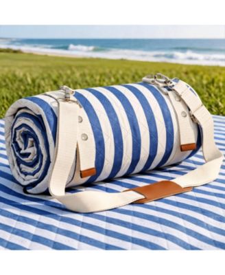 Extra Large 3 Layer Waterproof Picnic Blanket Portable Sandproof Machine Washable Outdoor Mat