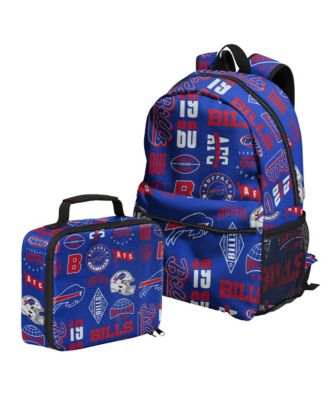Buffalo Bills Backpack and Lunchbox Set