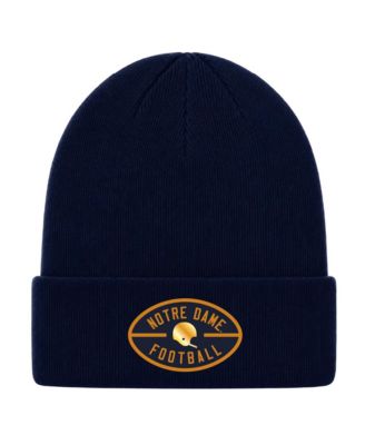 Men's and Women's Navy Notre Dame Fighting Irish Shamrock Series Knit Beanie