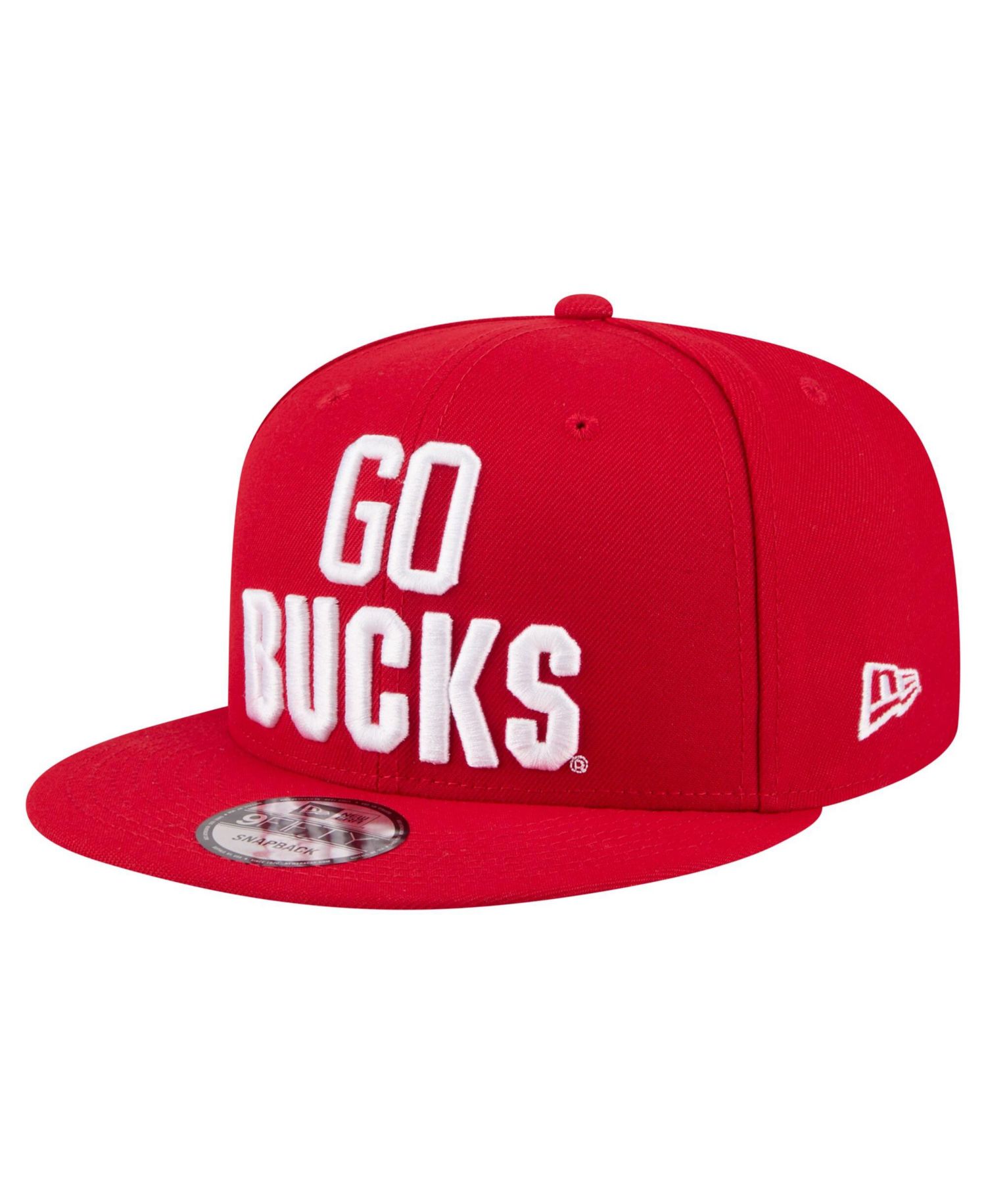 Men's Scarlet Ohio State Buckeyes Go Team 9FIFTY Snapback Hat