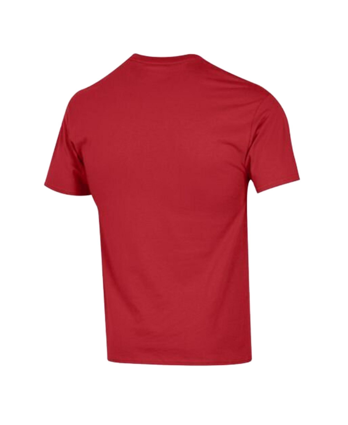 Champion Men's Scarlet San Francisco 49ers Arch Over Logo T-Shirt