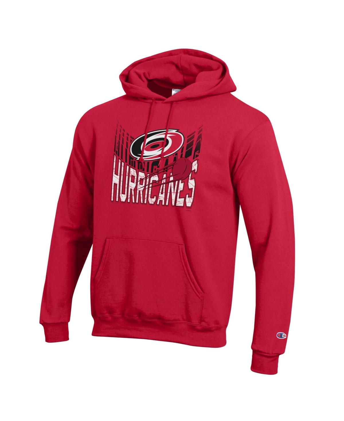 Champion Men's Red Carolina Hurricanes Powerblend Hoodie
