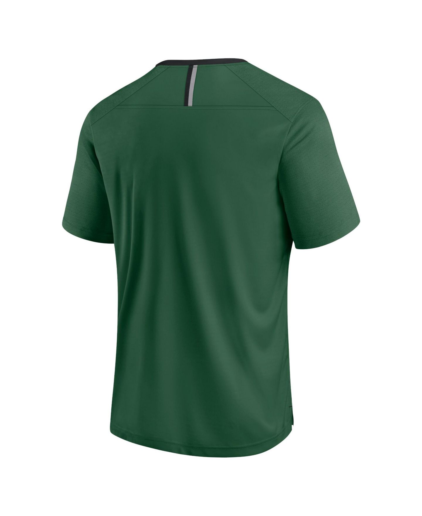 Мужская футболка Fanatics Green New York Jets Defender Fade Slant — фото 2