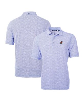 Cutter Buck Men's Royal Florida Gators Virtue Eco Pique Botanical Polo Shirt
