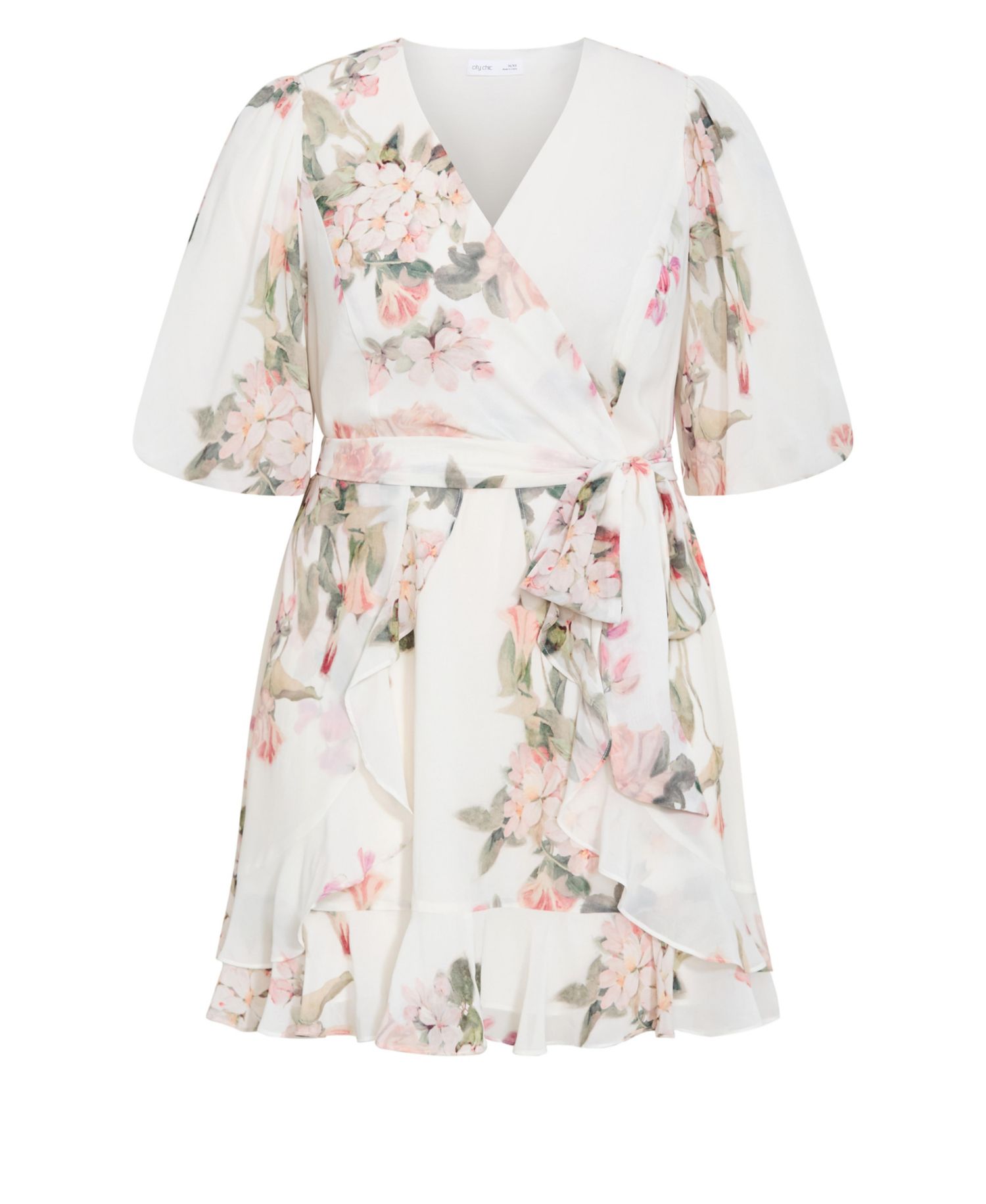 Women's Plus Size Koko Print Mini Dress