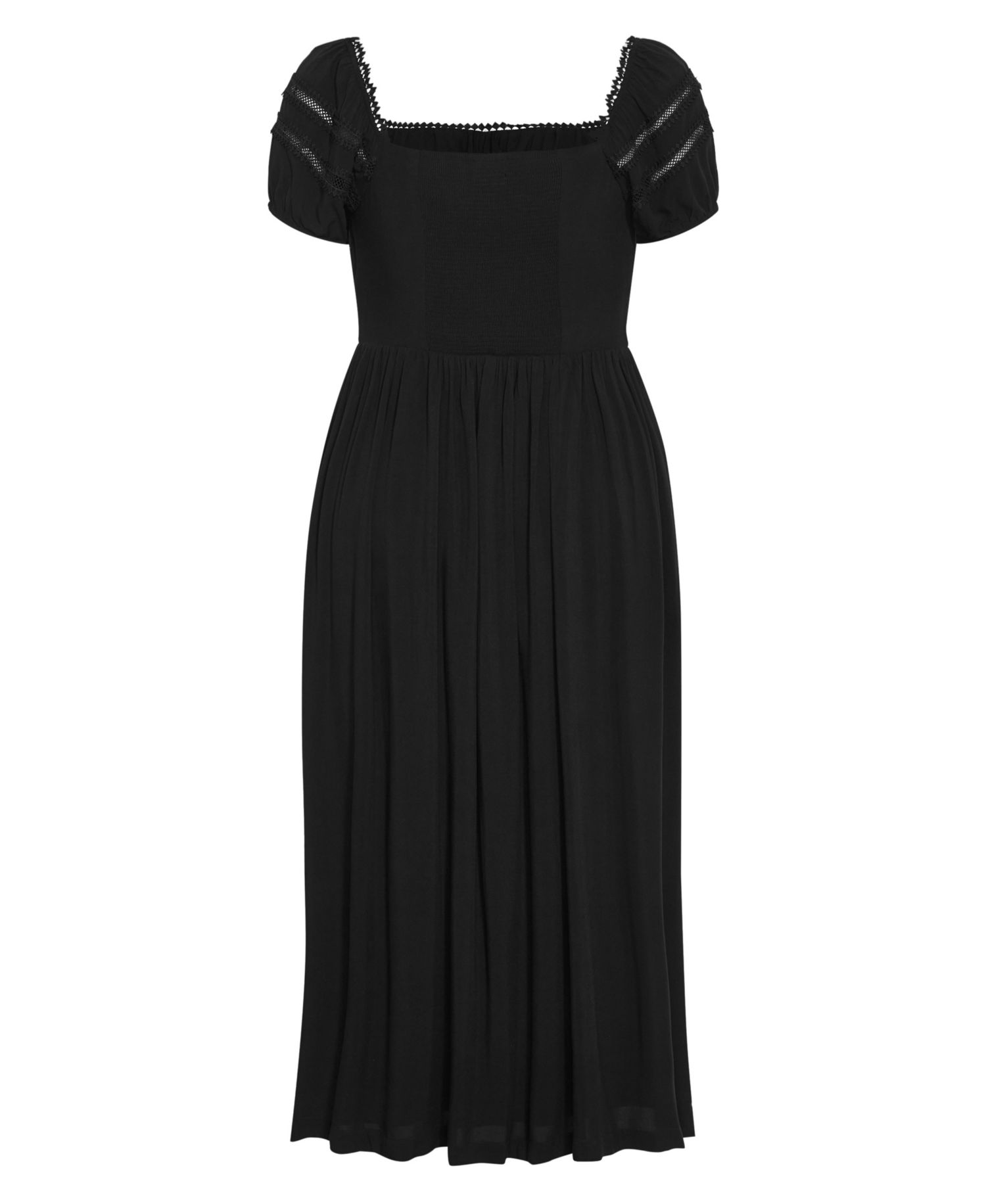 Women's Arielle Lace Trim Maxi Dress
