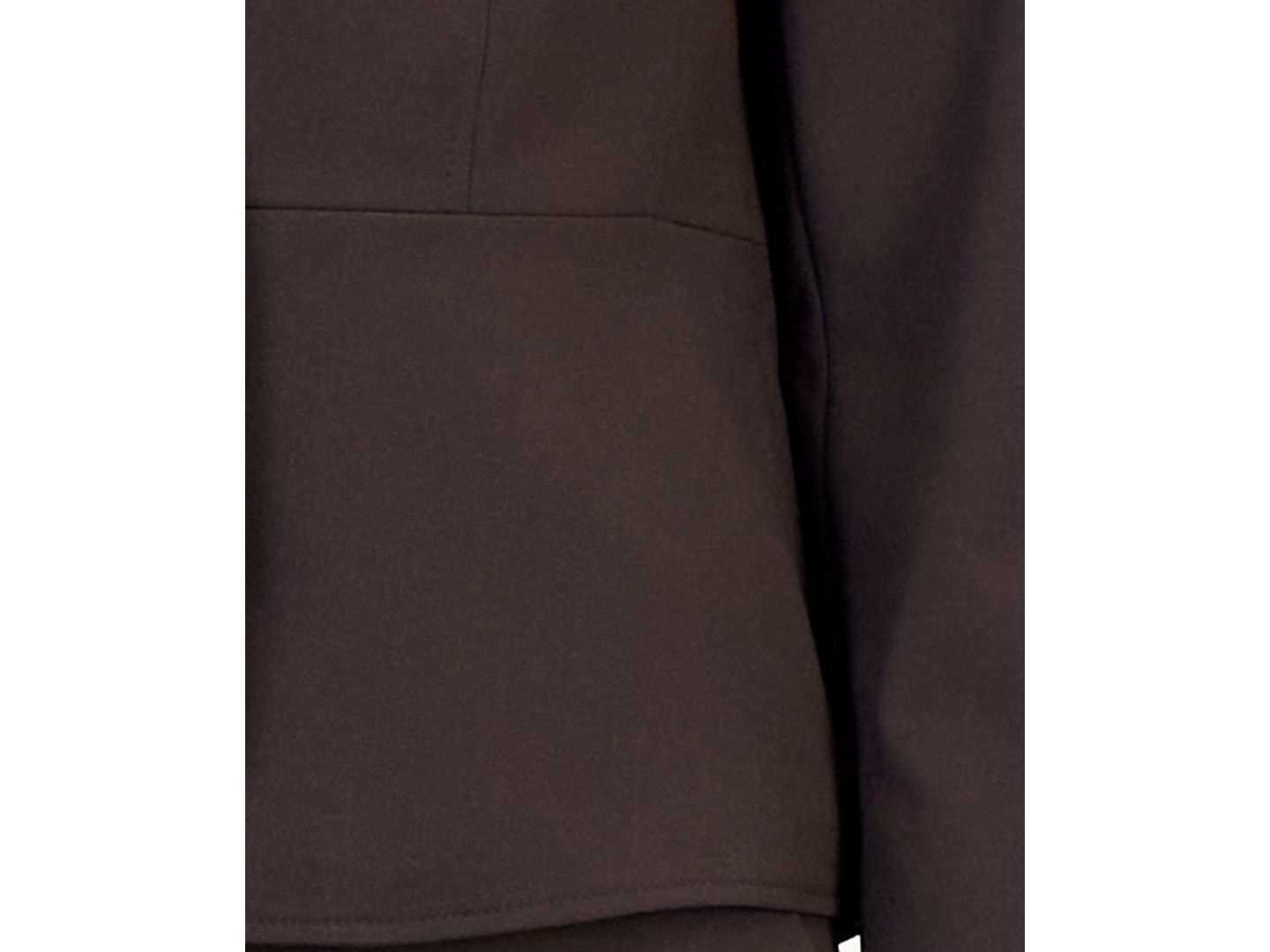 Le Suit Petite Shawl-Collar Wide-Leg Jacket and Pants Suit, 2-Piece Set, цвет: Чёрный — фото 6