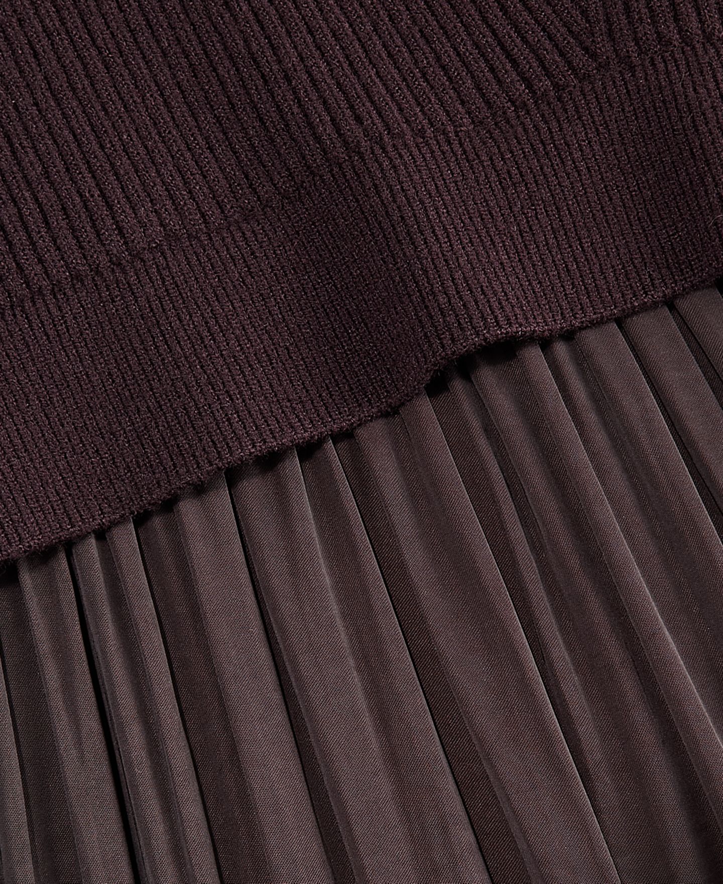 Женское платье On 34th Long-Sleeve Sweater Mixed-Media Midi, цвет: Ganache — фото 7