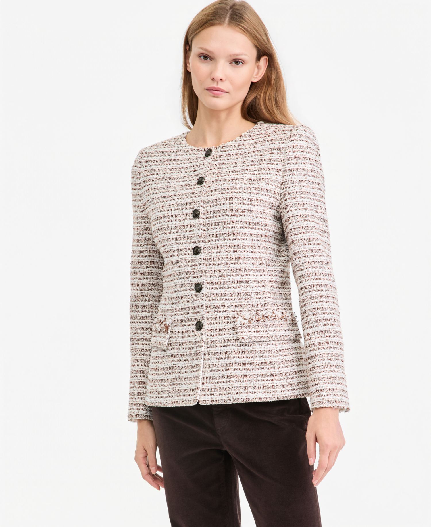 Women's Addison Tweed Lined Jacket, Macy's Exclusive