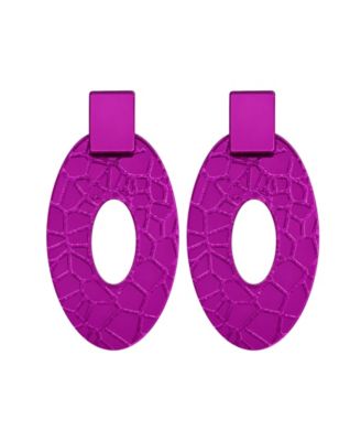 Amani Mirror Lightweight Acrylic Statement Earrings