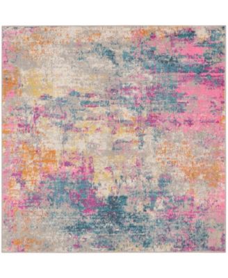 Passion PSN36 5'3"x5'3" Square Area Rug
