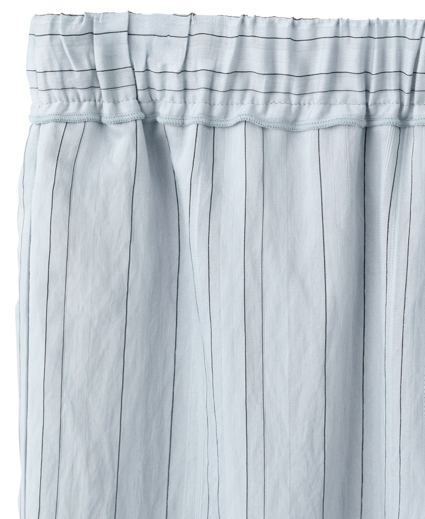 Женские брюки Mango Wide-Leg Striped, цвет: Синий — фото 4