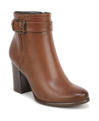 Women's Solana Block Heel Zipper Short Booties