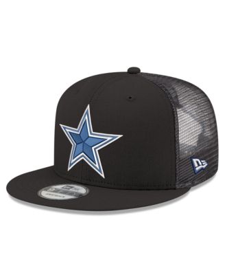 Men's Black Dallas Cowboys Core Team 9FIFTY Trucker Snapback Hat
