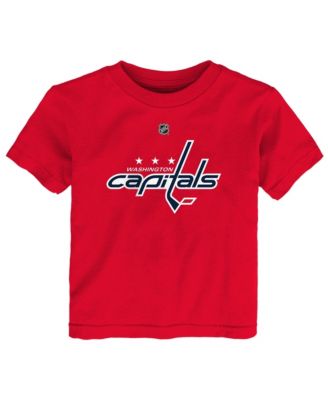 Baby Boys and Girls Red Washington Capitals Primary Logo T-Shirt