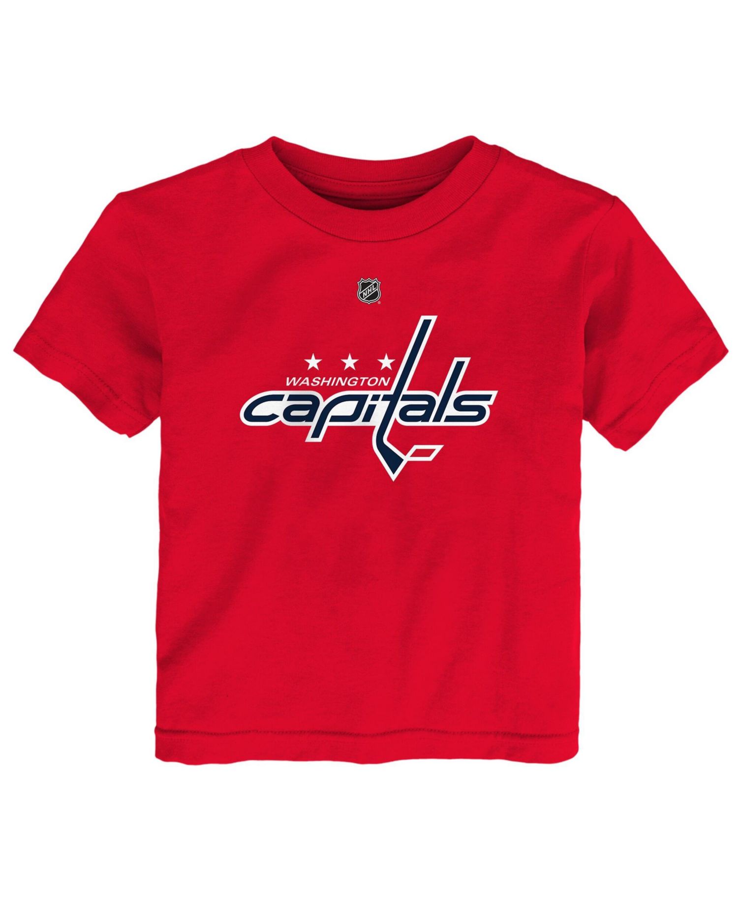 Baby Boys and Girls Red Washington Capitals Primary Logo T-Shirt