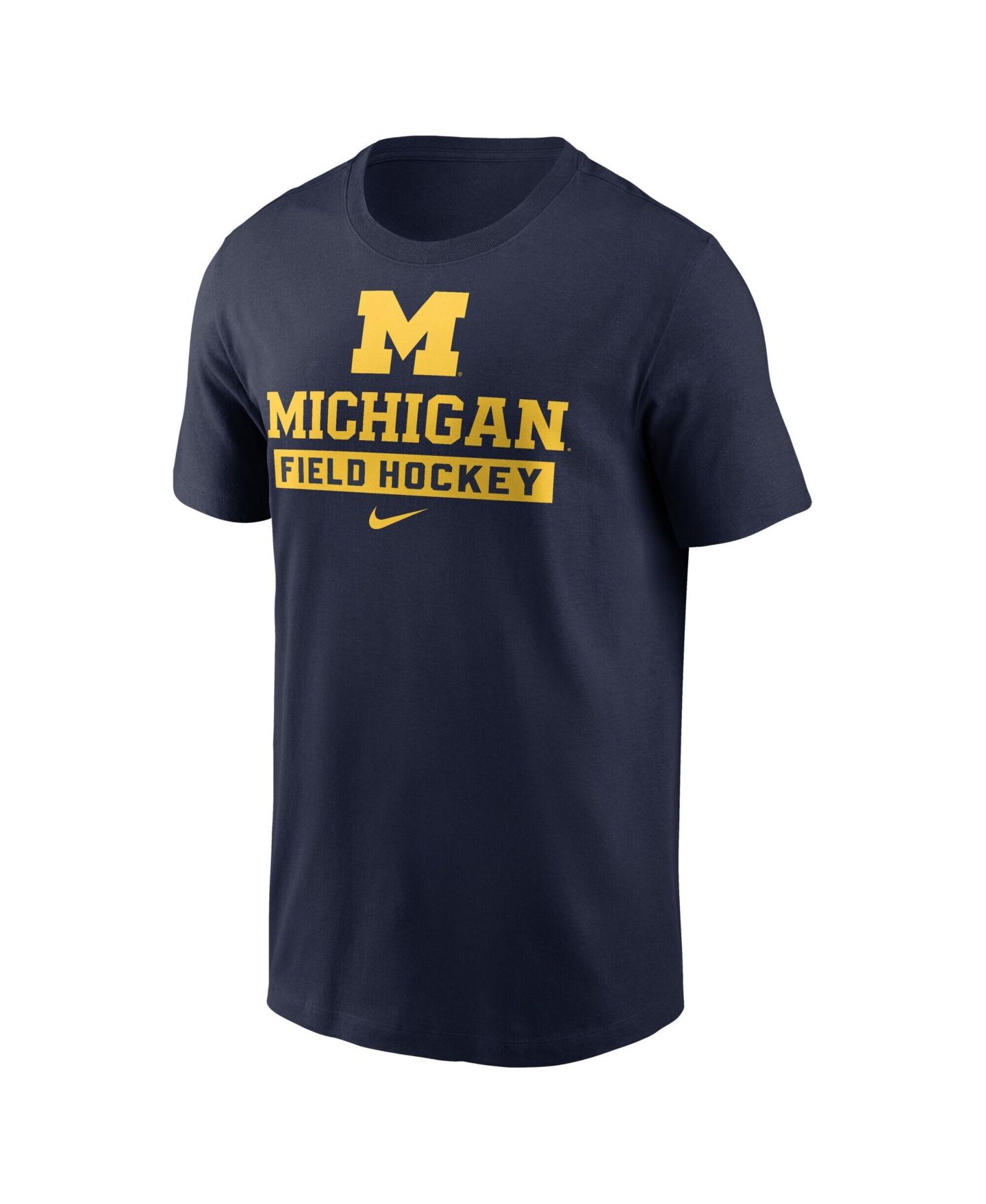 Мужская футболка Nike Navy Michigan Wolverines Field Hockey — фото 2