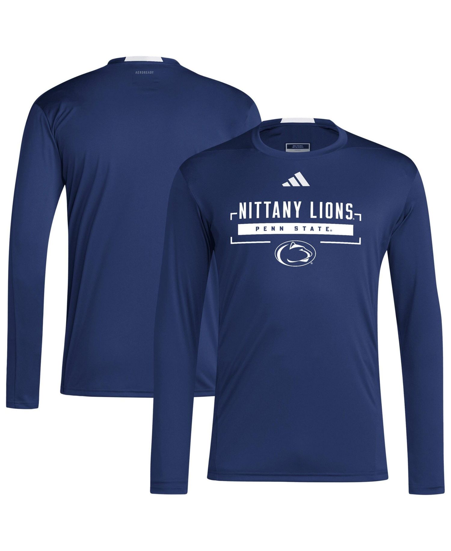 Men's Navy Penn State Nittany Lions D4T Long Sleeve T-Shirt
