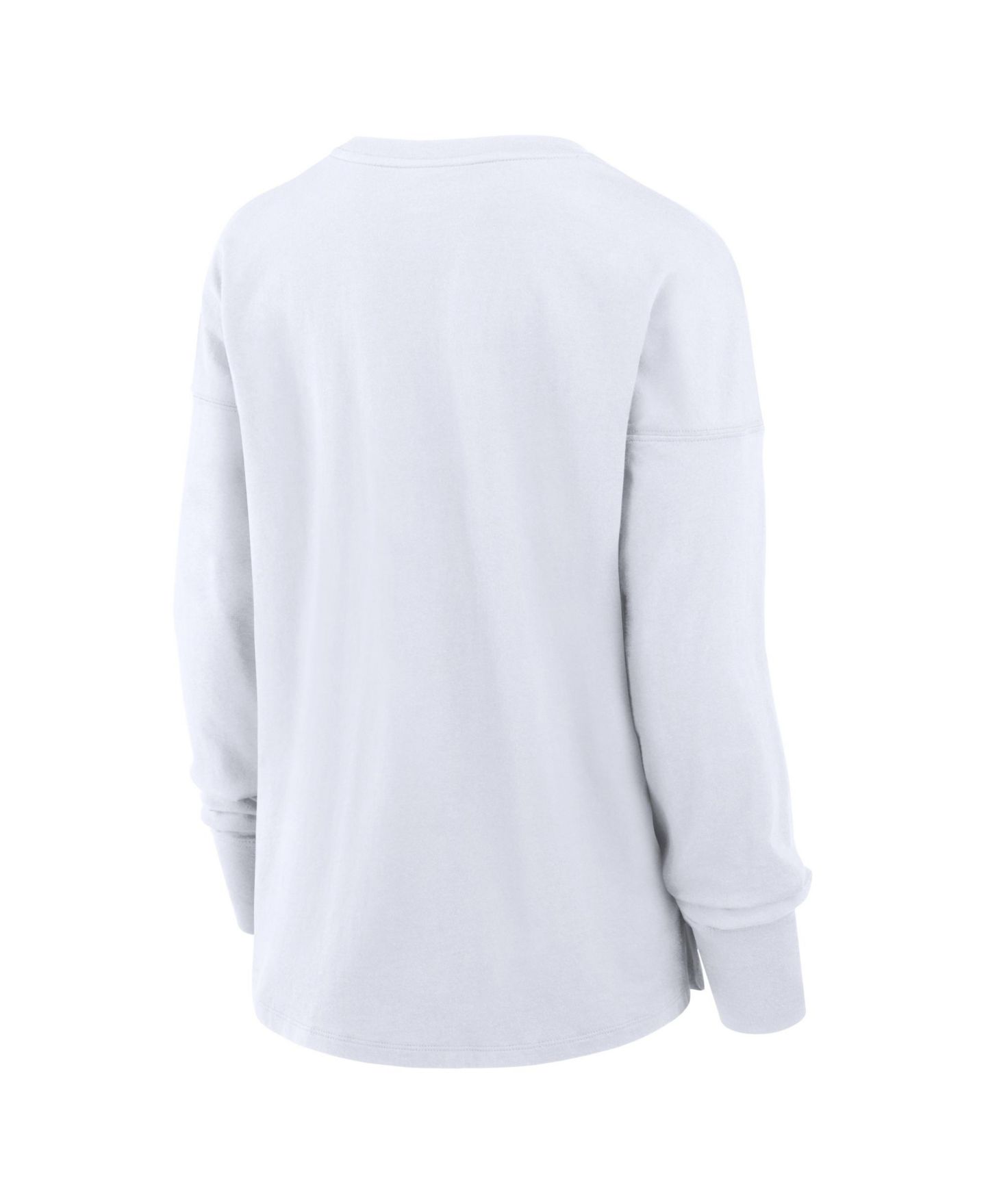 Женская футболка Fanatics Los Angeles Chargers Relaxed Long Sleeve Crewneck — фото 3