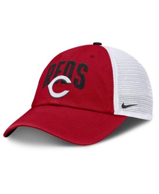 Men's Red Cincinnati Reds Primetime Club Adjustable Trucker Hat