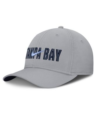 Men's Gray Tampa Bay Rays Primetime Rise Dri-FIT Flex Hat