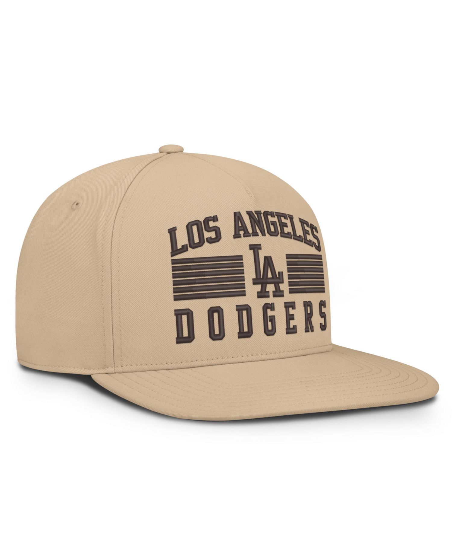 Men's Khaki Los Angeles Dodgers Desert Pro AeroBill Dri-FIT Snapback Hat