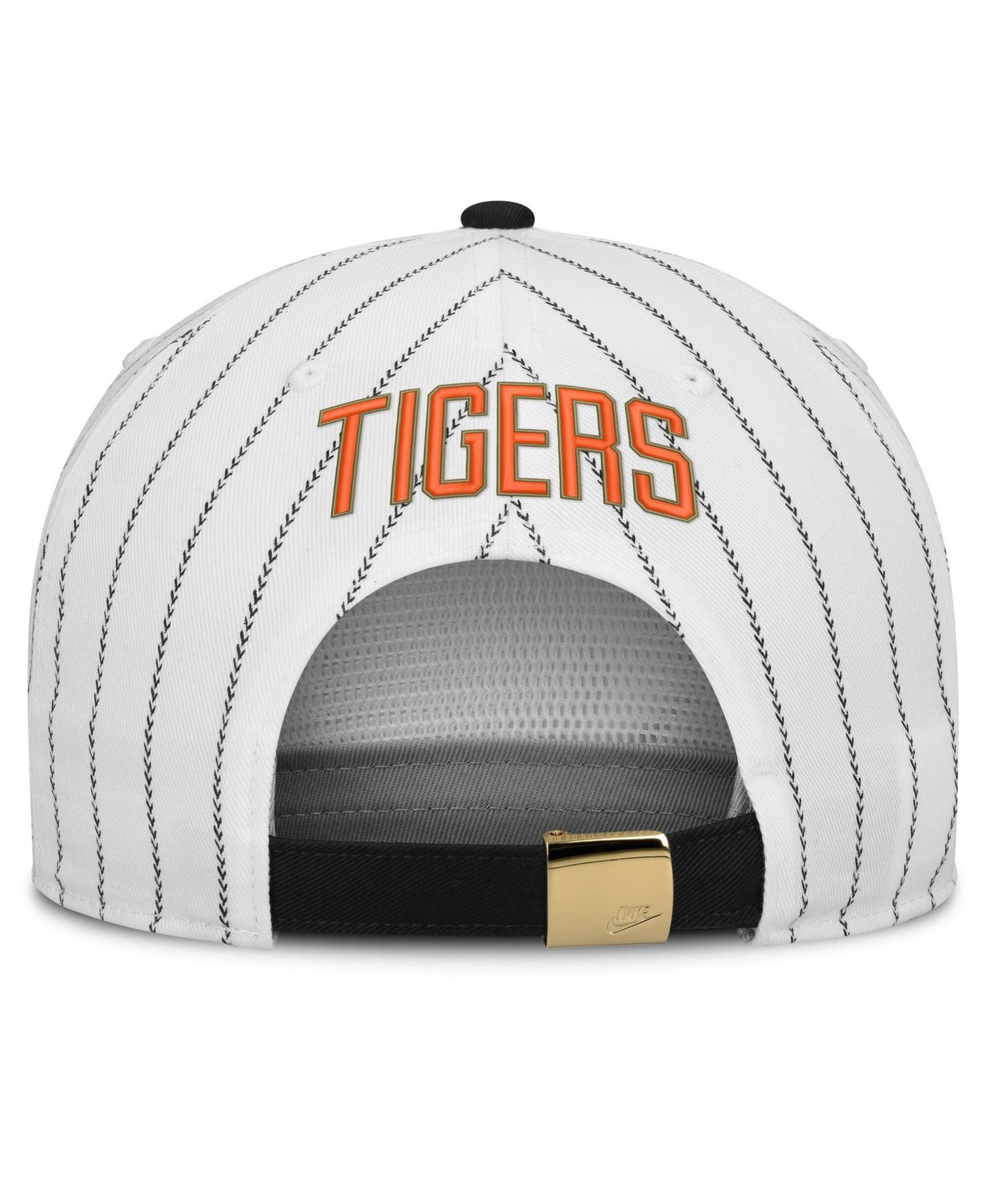 Men's White/Black Detroit Tigers Cooperstown Collection Pro Adjustable Hat