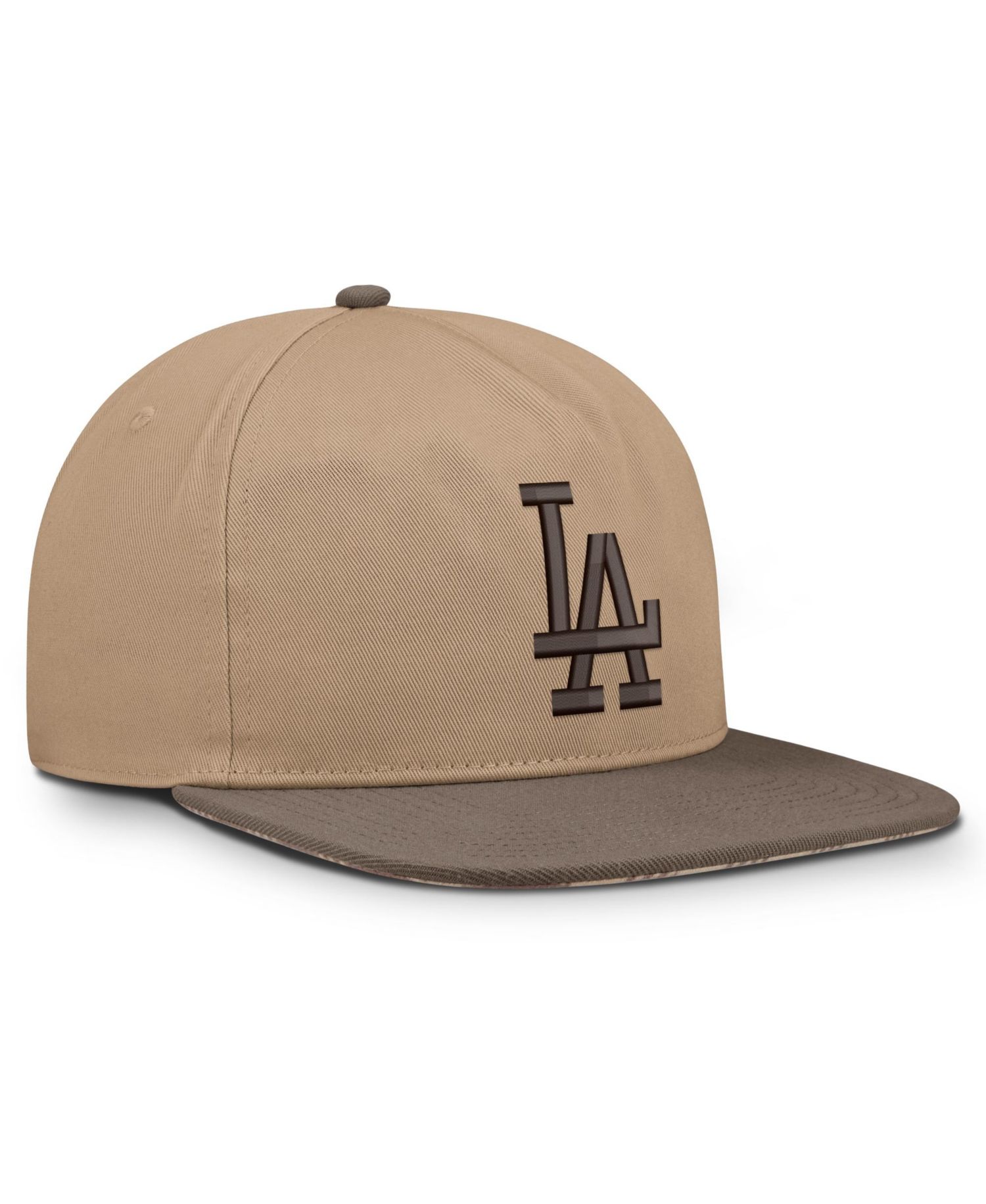Men's Light Brown Los Angeles Dodgers Statement Adjustable Hat