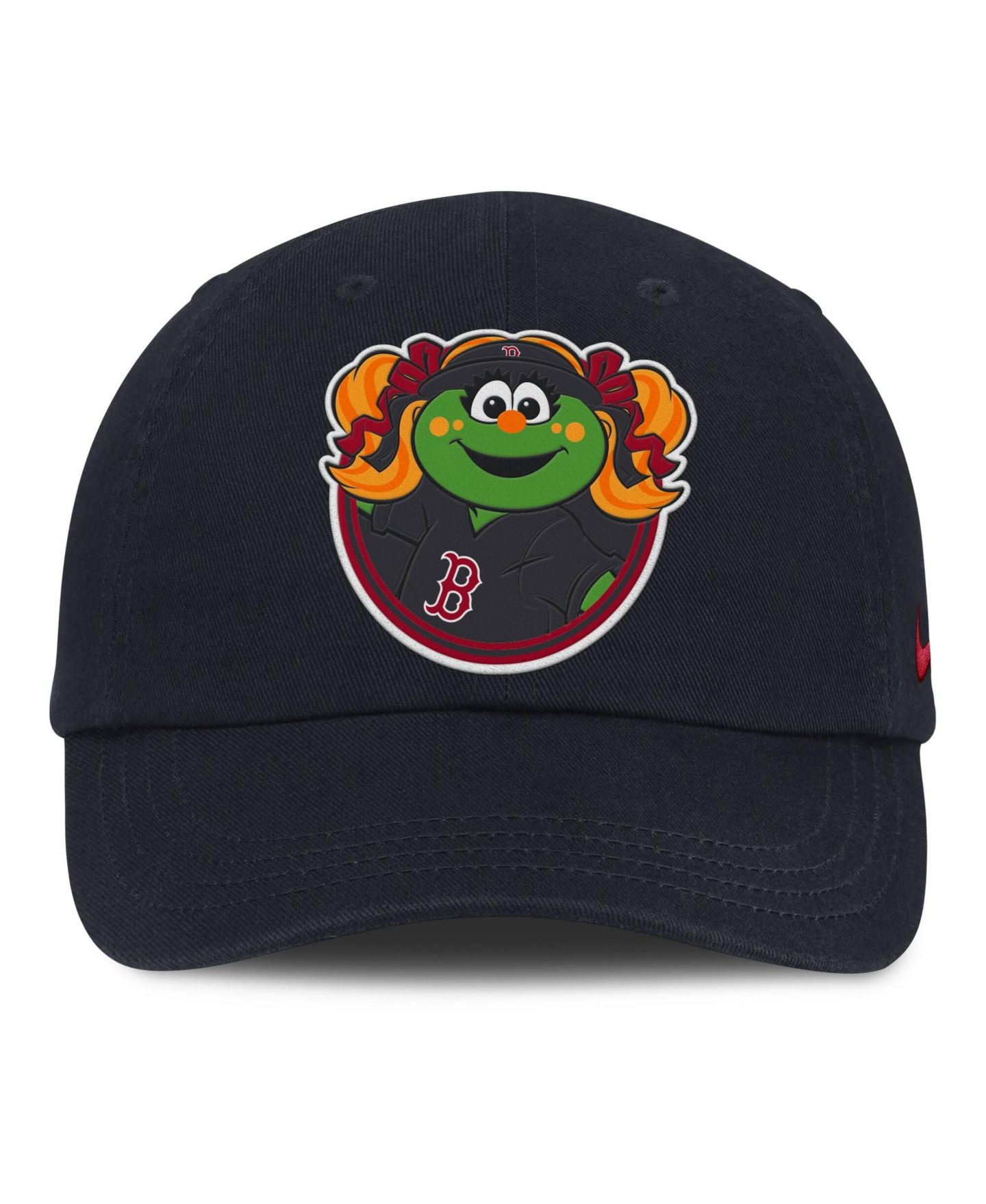 Кепка Nike Black Boston Red Sox Mascot Club Flex Hat для малышей — фото 2