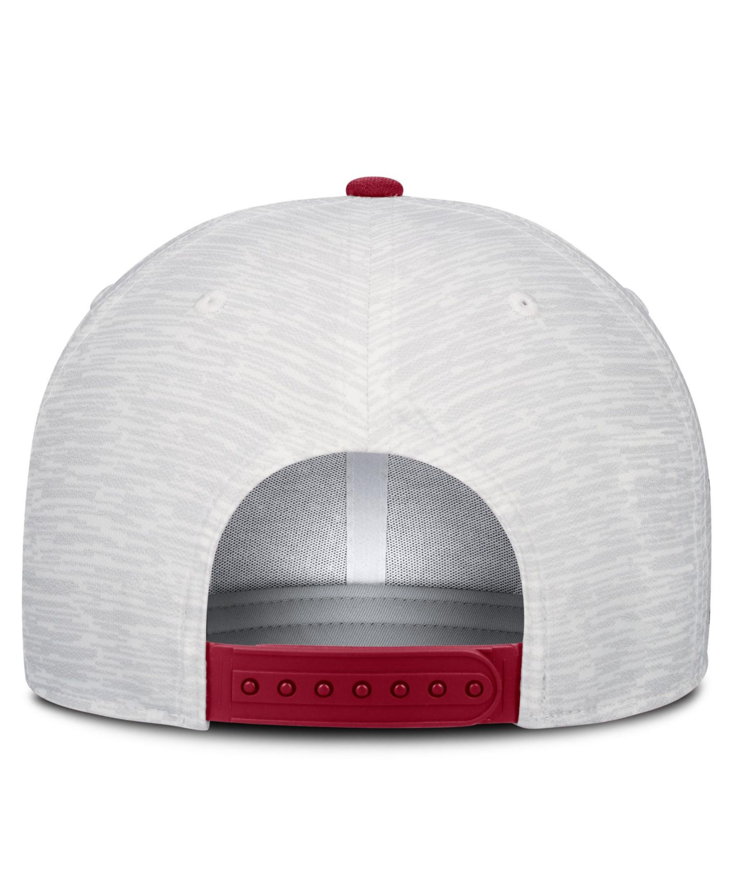 Кепка Jordan White/Crimson Oklahoma Sooners Primetime Rise Adjustable Hat — фото 4