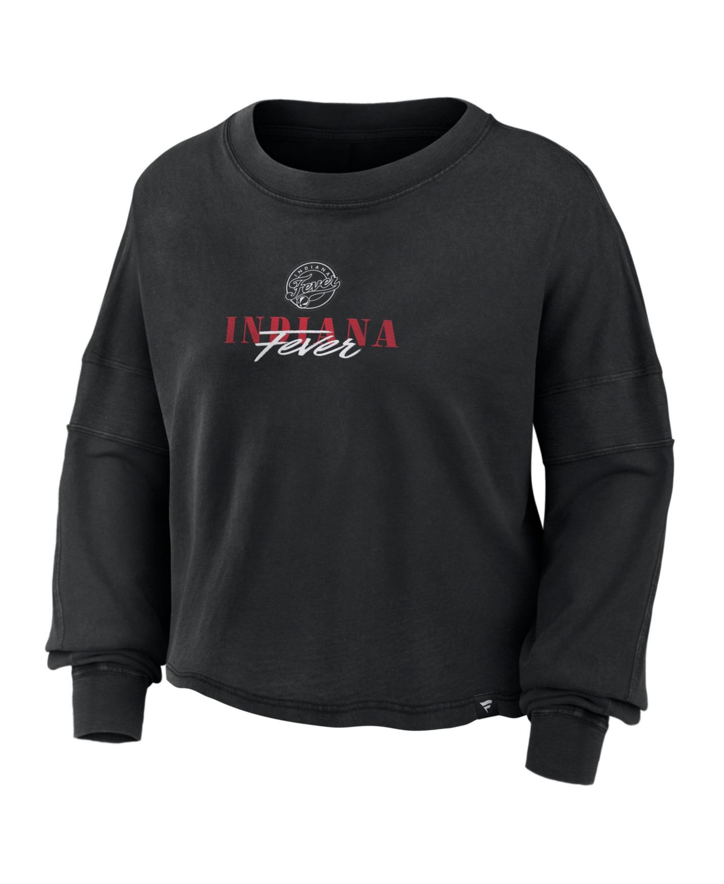 Женский топ Fanatics Indiana Fever Oversized Boxy Long-Sleeve — фото 2