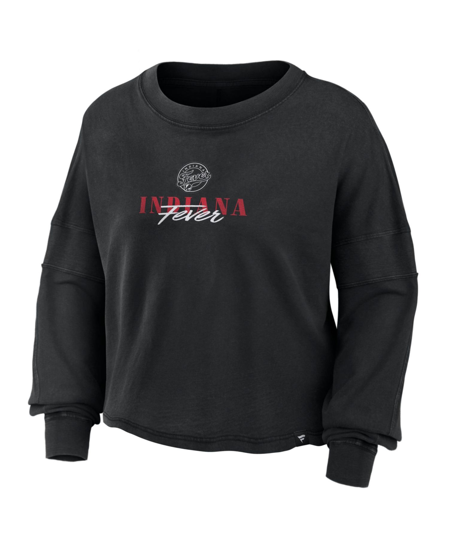 Women's Indiana Fever Oversized Boxy Long-Sleeve Top