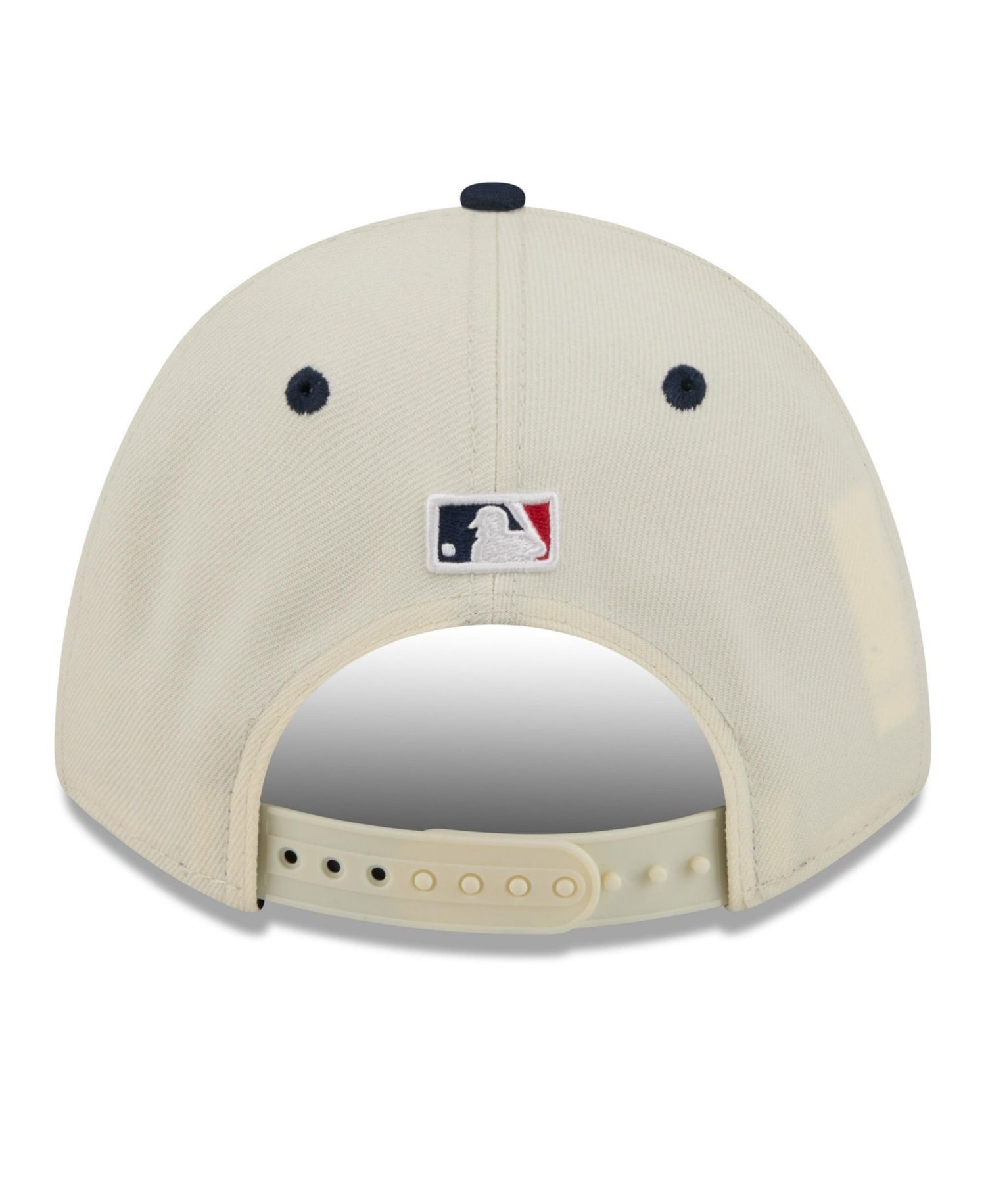Big Boys and Girls Cream/Navy Kansas City Royals USA 250 9FORTY M-Crown Adjustable Hat
