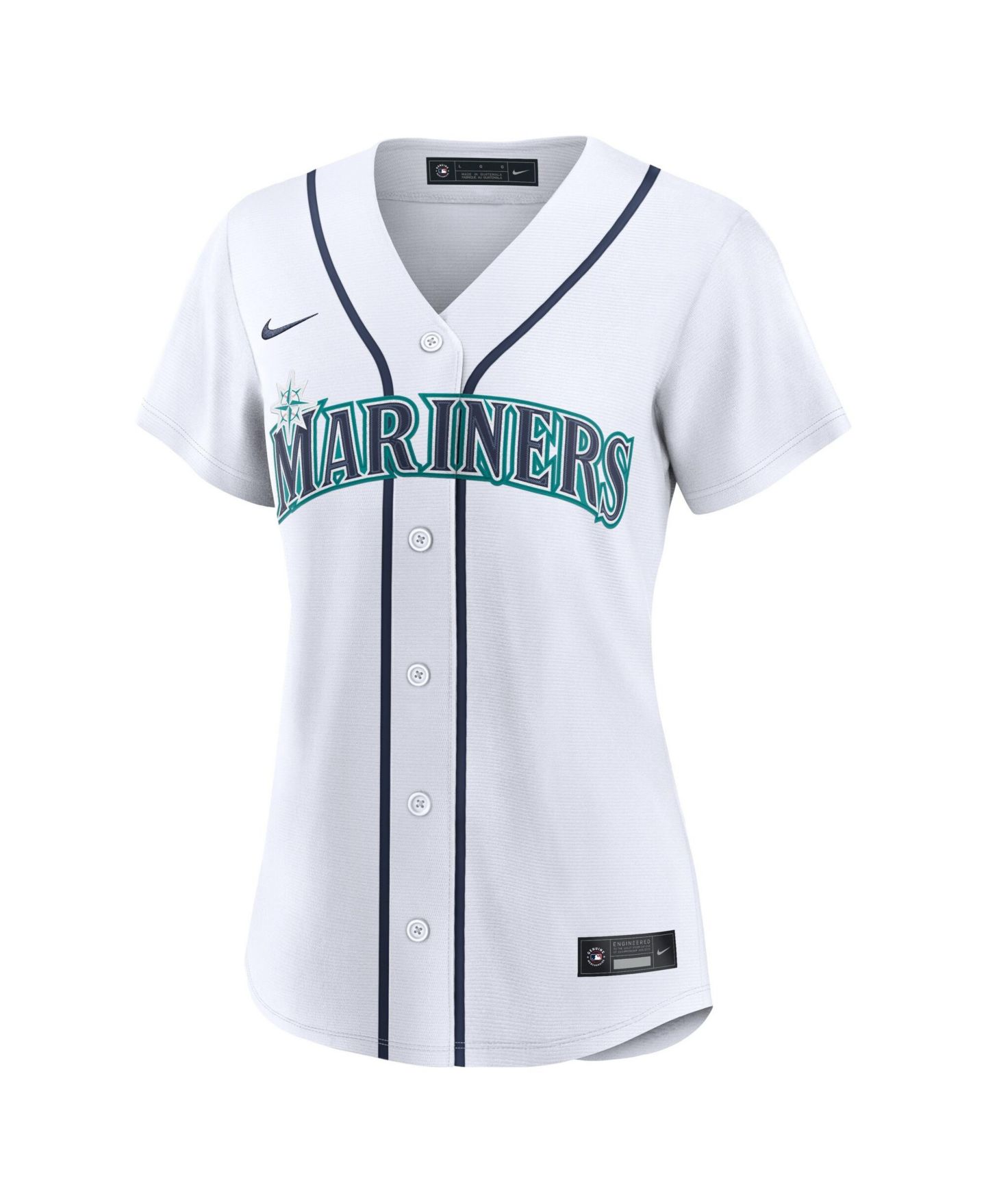 Женский топ Nike Ken Griffey Jr. White Seattle Mariners Home Replica Jersey — фото 2
