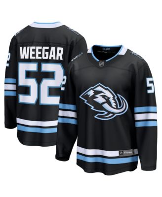 Men's MacKenzie Weegar Black Utah Mammoth Home Breakaway Jersey