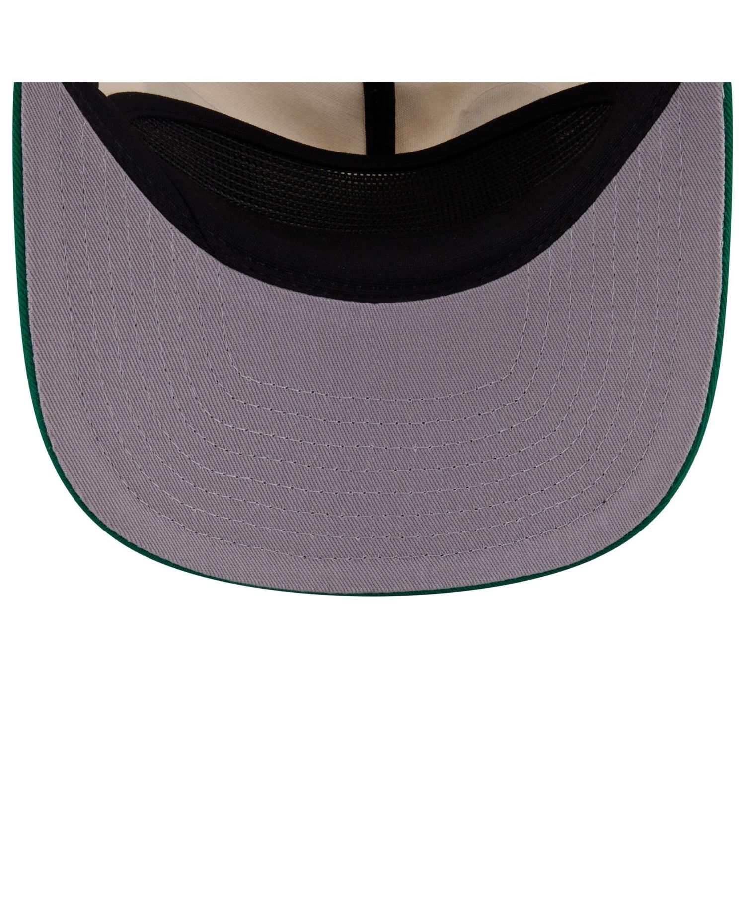 Men's Cream Boston Celtics Layered Patch 19TWENTY Adjustable Hat